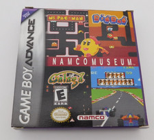 Namco Museum Nintendo Game Boy Advance Empty BOX INSTRUCTIONS ONLY GBA