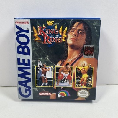 Vintage WWF King Of The Ring Nintendo Game Boy Video Game Complete Box Japan 199