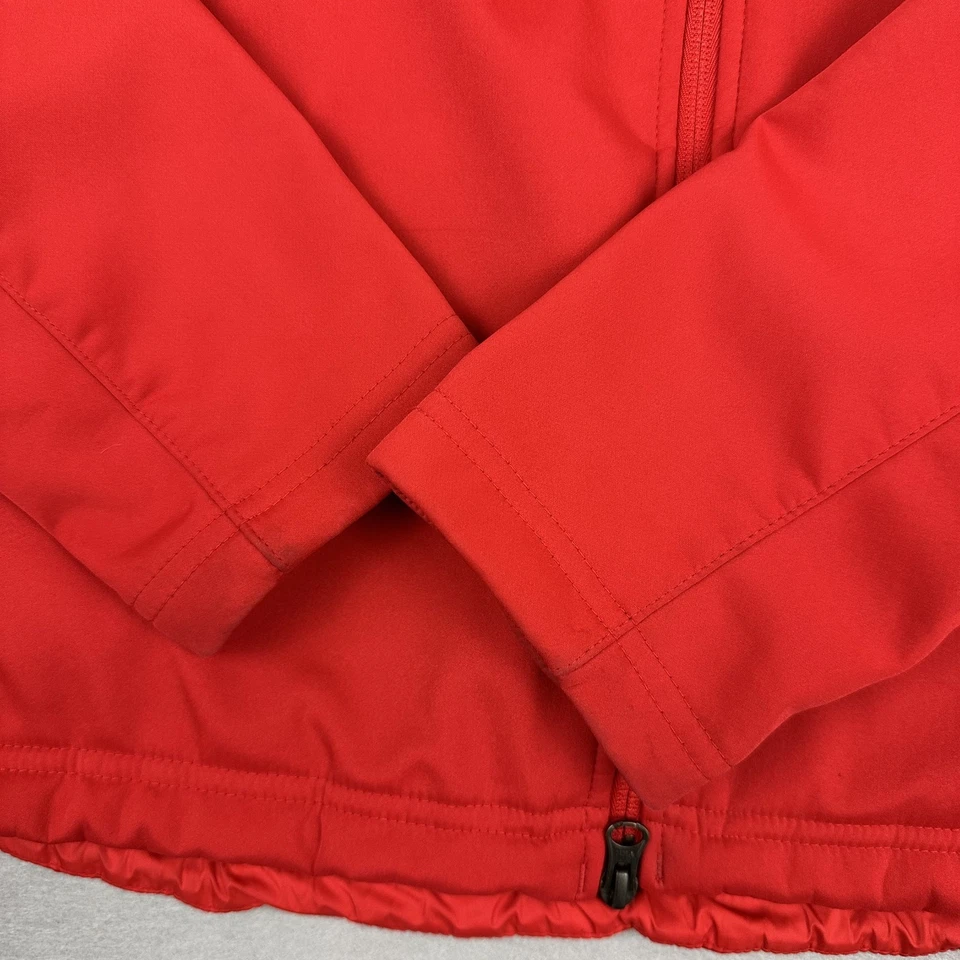 Chaqueta St. John’s Mujer Mediana Roja Campeona Sudadera NCAA Baloncesto Bolsillos M * Foto 4 de 4