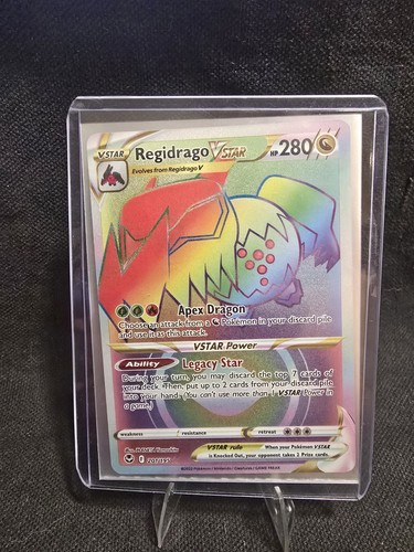 Regidrago VSTAR (Secret) 201/195 Swsh12: Sword & Shield - Silver Tempest Holo NM