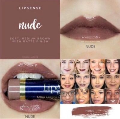 LipSense AUTHENTIC Long Lasting Lip Color Full Size   Nude | Discon. MSRP = $32