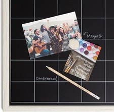 2 UBrands 16x20 Chalkboard Calendars Magnetic Wood Frame Pencils Magnet New