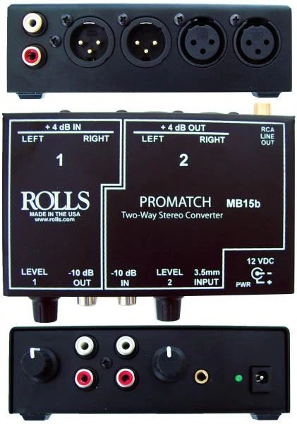 Rolls MB15B ProMatch Stereo Signal Converter Direct Box 16990₽