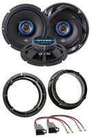 Autotek 200Watt 16,5Cm 2-Wege Lautsprecher FüR Audi Seat Skoda VW TüR Front Heck