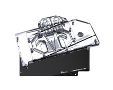 Bykski Full Coverage GPU Water Block and Backplate For ASRock AMD Radeon RX 9...