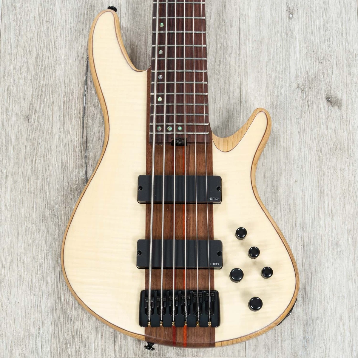 Schecter 6 String Electric Bass Guitar Bass Guitars for sale | eBay