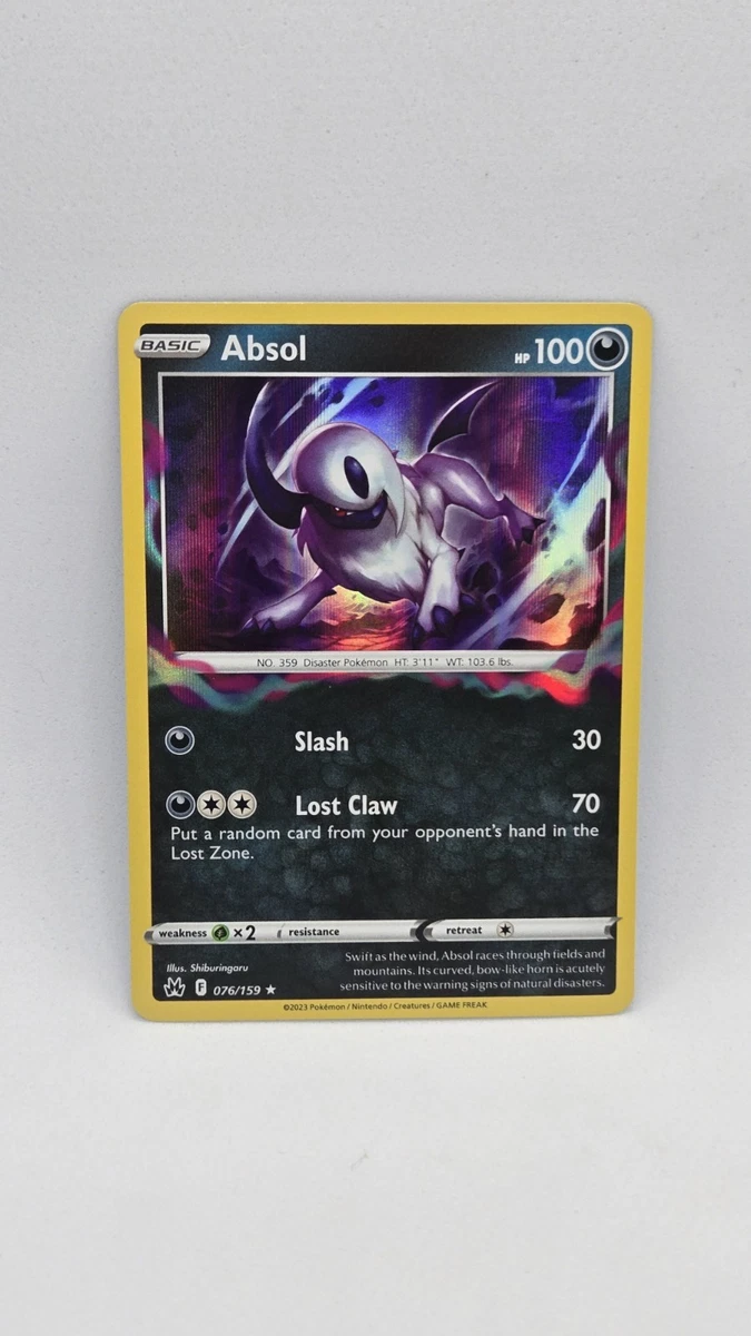 Absol 076/159 Crown Zenith for sale | eBay