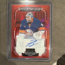 25/26 O Pee Chee Platinum Rookie Tristan Lennox Red Prism Auto /50