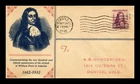 DR JIM STAMPS US COVER WILLIAM PENN 250TH ANNIVERSARY FDC SCOTT 724