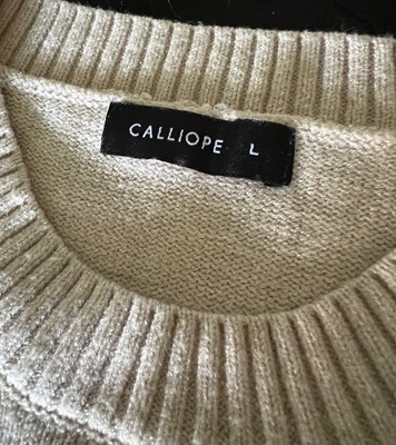 CALLIOPE BEIGER WARMER PULLOVER WINTERPULLOVER TUNIKA HEMD STRICKPULLI