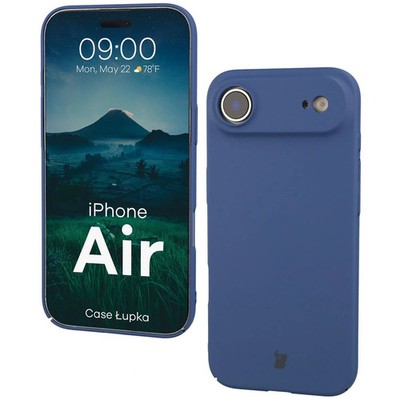 Handyhülle für iPhone Air Bizon Case Cover Schutzhülle Etui Hülle Futeral Blau