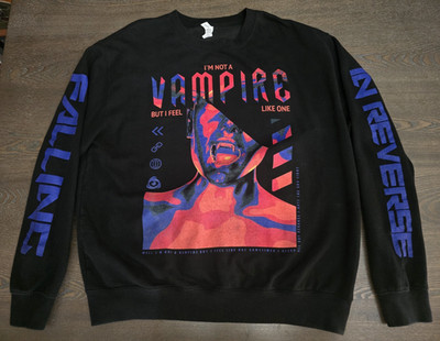 Falling In Reverse ''I'm Not a Vampire'' crewneck sweatshirt - Limited and rare