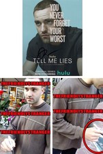 Jackson White signed "TELL ME LIES" 8x10 Photo f EXACT PROOF Stephen DeMarco COA