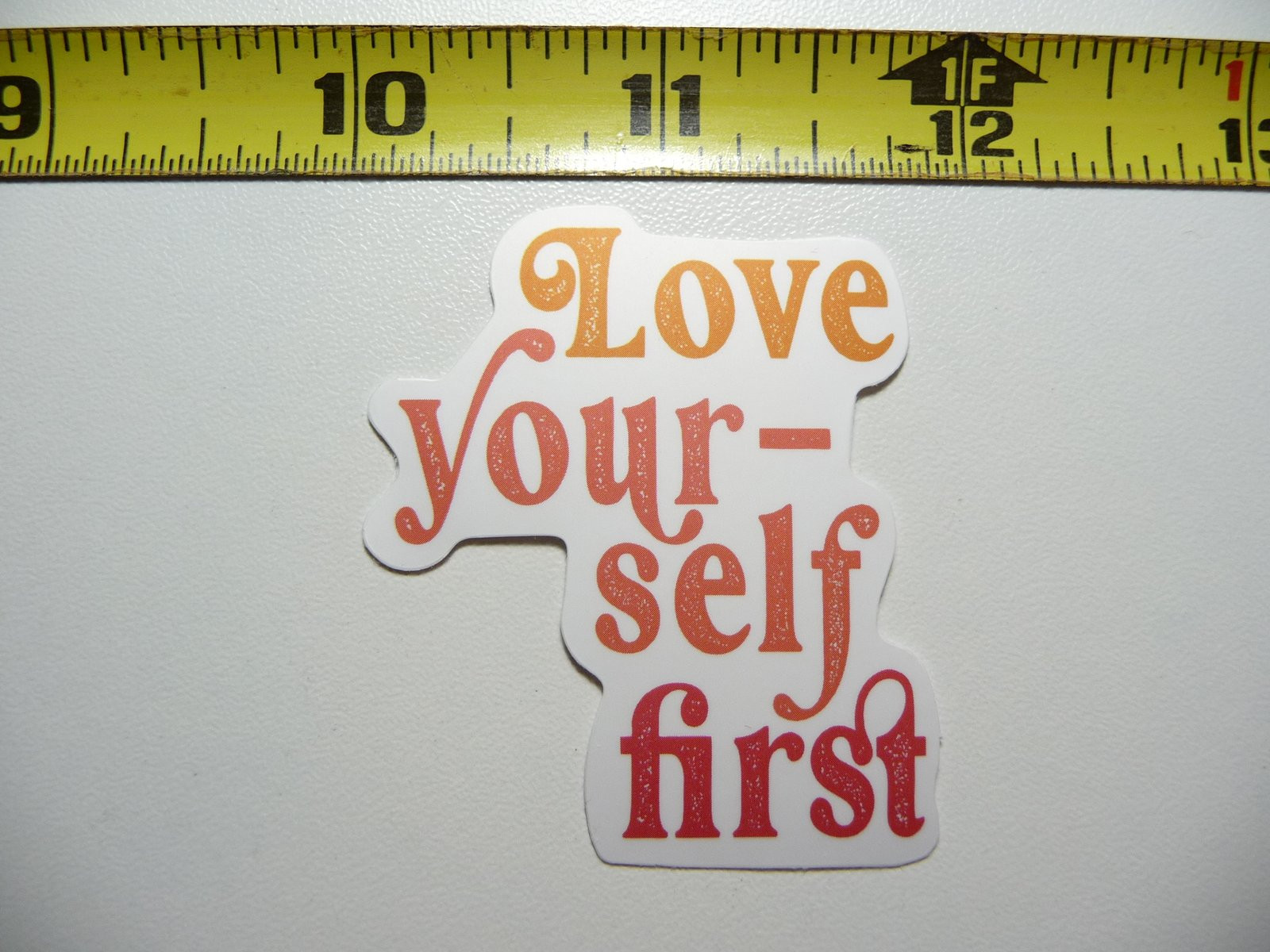 Self-Love Motivational Decal Sticker for Positive Attitude and Inspiration