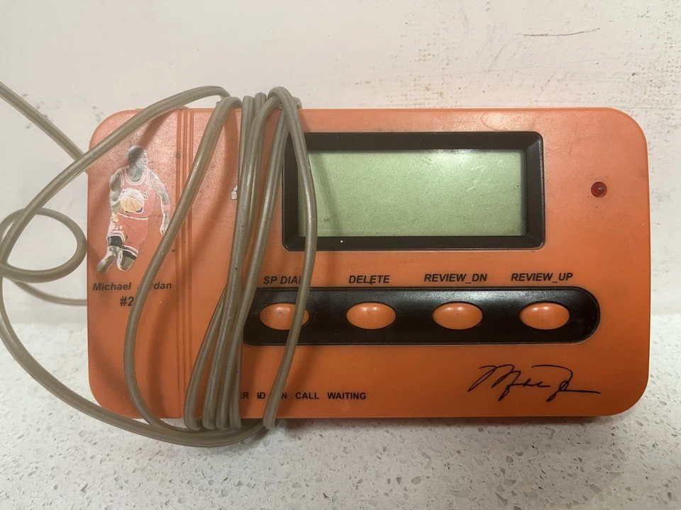 Teléfono Michael Jordan Vintage 1999 Upper Deck Edición Limitada Please Re Foto 2 de 4
