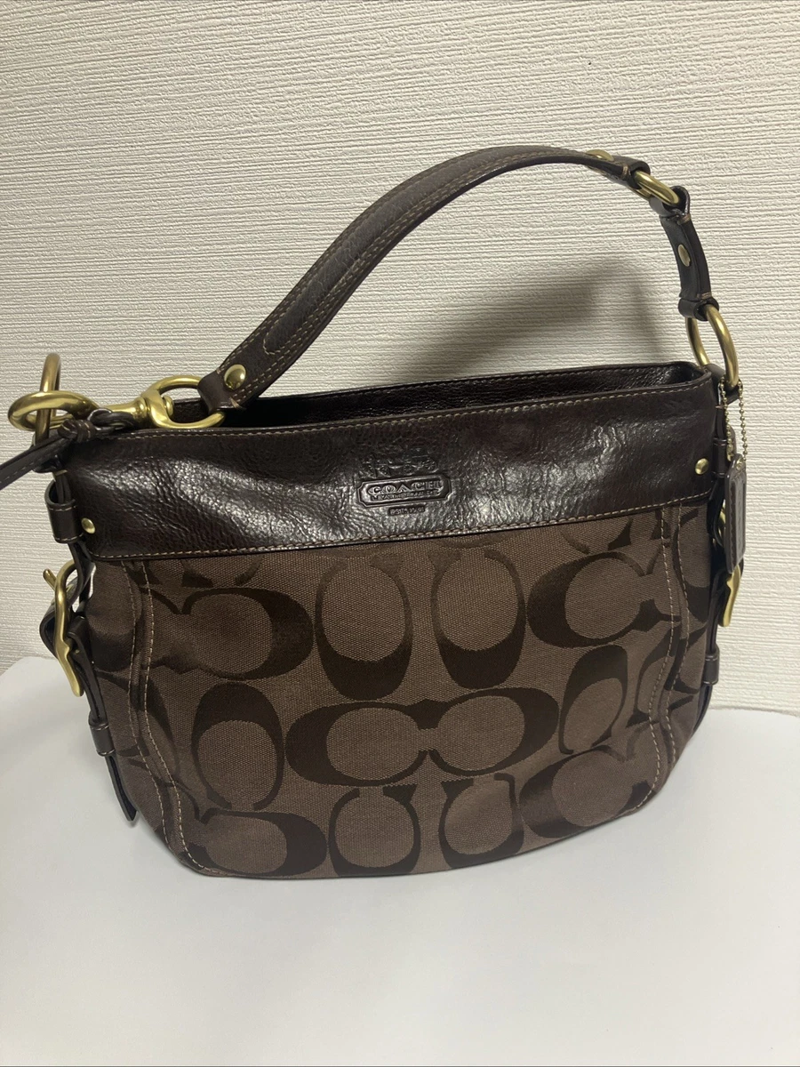 Coach Zoe Shoulder Bag Brown Bags & Handbags for Women for sale | eBay