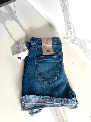 Jeansshort M 40 hotpants clockhouse kurze hose sommer