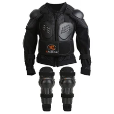 Youth Dirt Bike Gear Riding Chest Spine Protector Youth Motorcycle Jacket wit...