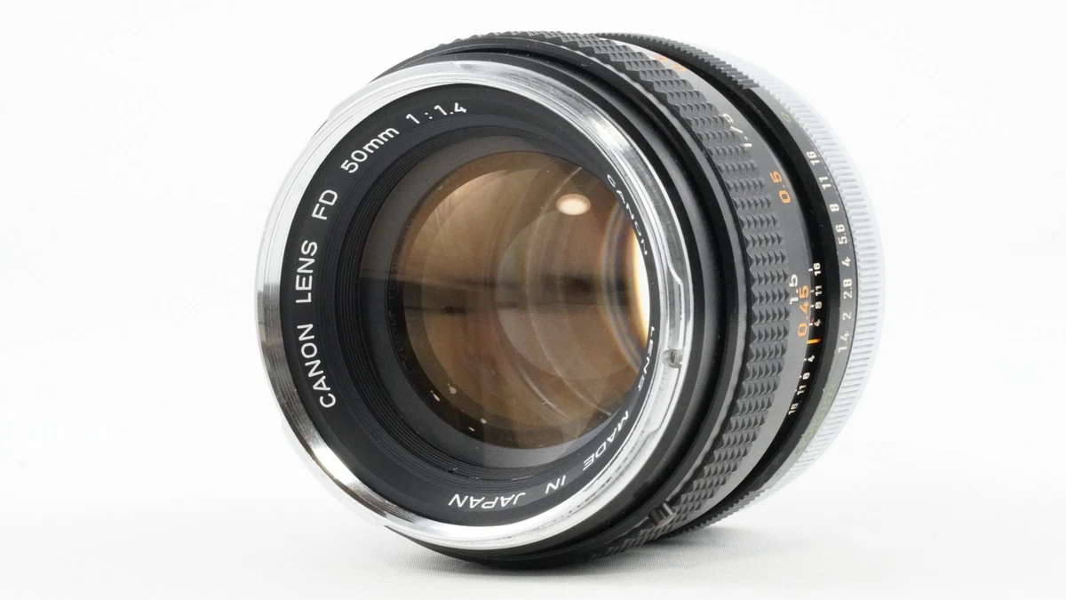 Canon FD 50mm f/1.4 Camera Lenses for sale | eBay