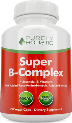 Vitamin B Complex - 8 Super B Complex Vitamins with Choline & Inositol, Vitamins
