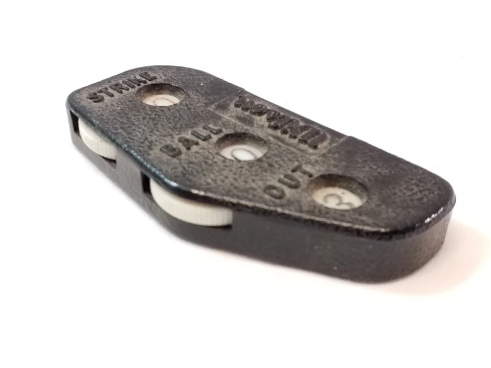 Wilson Árbitro Indicador Pelota-Strike-Out Contador De Colección Artículos Deportivos Béisbol Foto 2 de 4