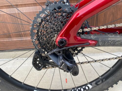 Niner WFO 9 RDO Carbon Frame 3-Star Size Large Lightly used Red Kashima Coating - Picture 5 of 12