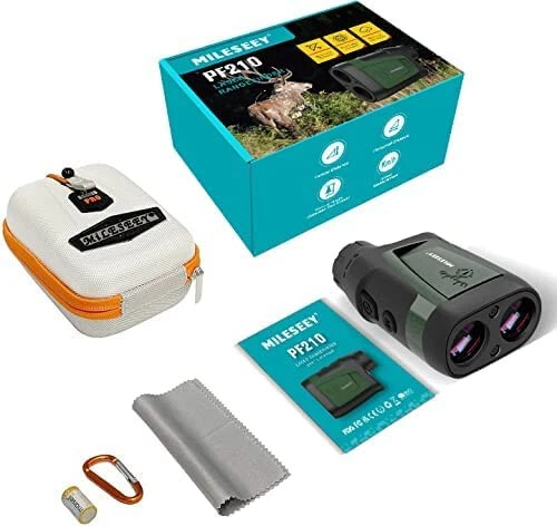 MILESEEY PF210 Laser Range Finder for Hunter, 800 Yards Archery Rangefinder for  - Image 3 of 4