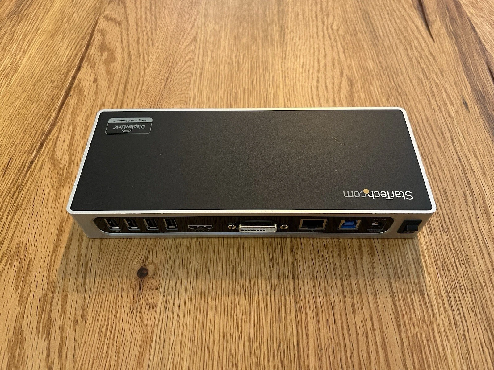 StarTech DK30ADD USB 3.0 Dual Monitor Docking Station Good Used Condition No PSU 5