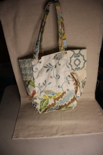 Bolso de Mano Reutilizable Compras de Comestibles Hecho a Mano Muestras de Tapicería OK U ELIGES - Imagen 132 de 141