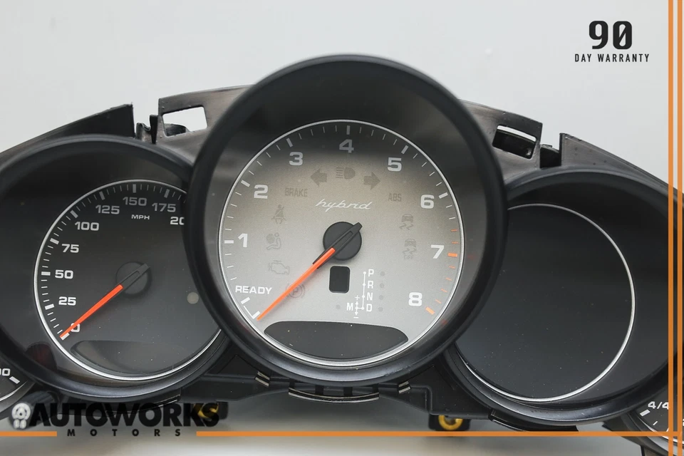 Porsche Panamera Hybrid S 970 2012 tablero medidor de instrumentos velocímetro fabricante de equipos originales Foto 4 de 4