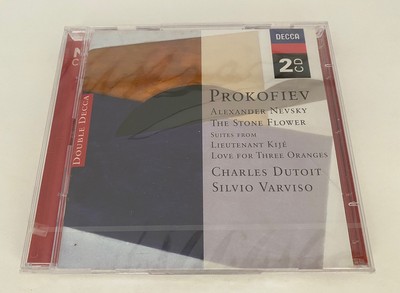 PROKOFIEV ALEXANDER NEVSKY~ THE STONE FLOWER~DUTOIT & VARVISO~ 2 CD NEW & SEALED