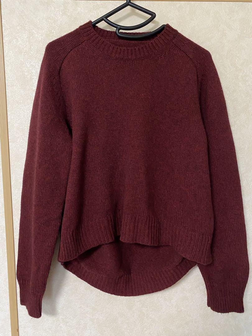 Penultimate 20AW wool knit パッチワークデザイン Penultimate 20AW wool knit パッチワークデザイン