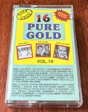 PURE GOLD VOL. 16 CASSETTE. 1989 GOLDEN CIRCLE