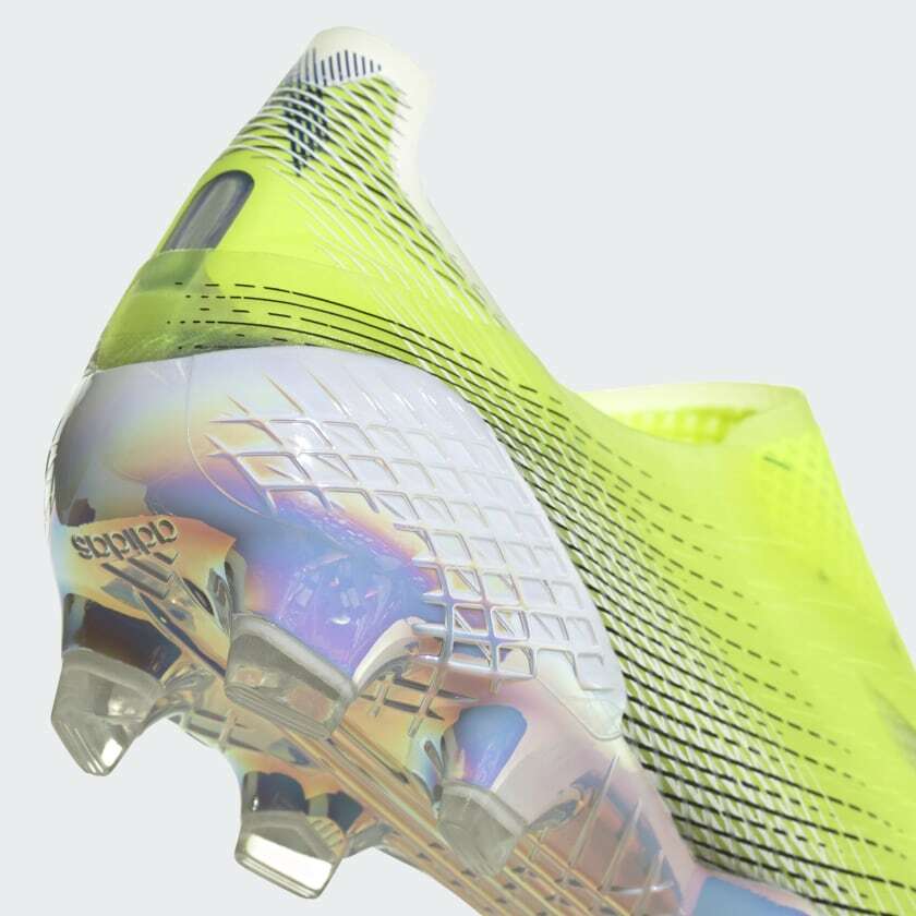 Adidas X Ghosted+ FG Soccer Cleats FW6911 Solar Yellow Black Mens Size 7 Adidas X Ghosted+ FG Soccer Cleats FW6911 Solar Yellow Black  main image 3