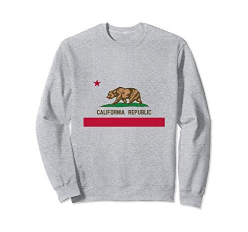 Regalo Perfetto: Felpa Bandiera California Republic Unisex