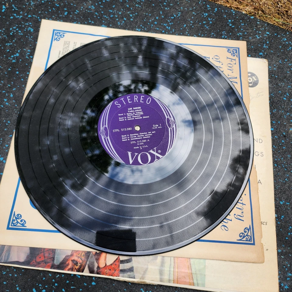 Los Indios TABAJARAS Popular And Folk Songs Of Latin America 12" LP Vinyl Record Foto 3 de 4