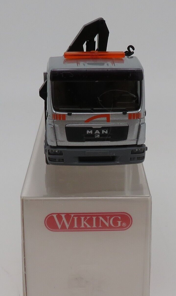 Wiking MAN TGL Assistance - Camion Remorqueur Avec Grue - Échelle HO 1/87 - Neuf