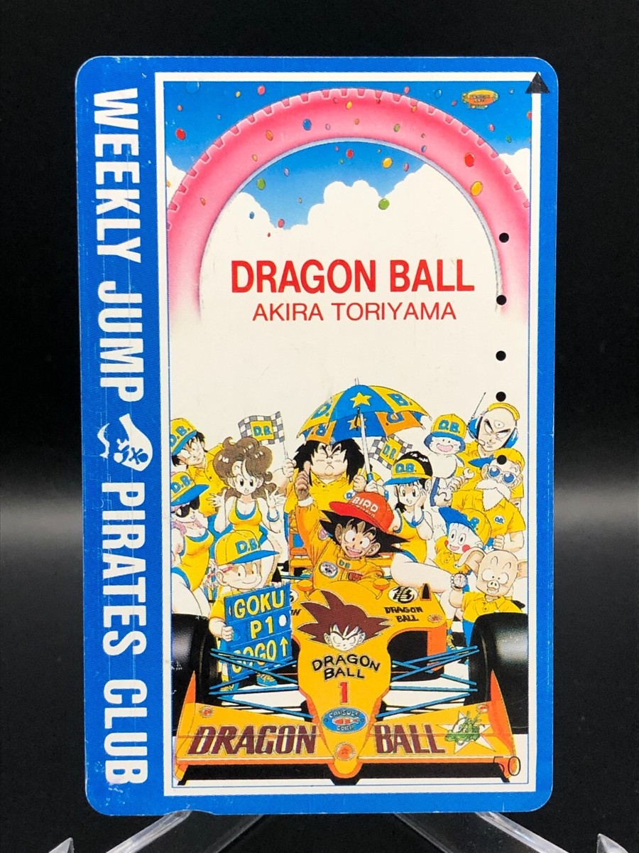 Dragon Ball WEEKLY JUMP PIRATES CLUB telephone card vintage JAPAN
