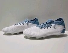 Adidas Predator Accuracy.3 FG Parley White Men's Soccer Cleats Sz 9.5 (FZ6281)