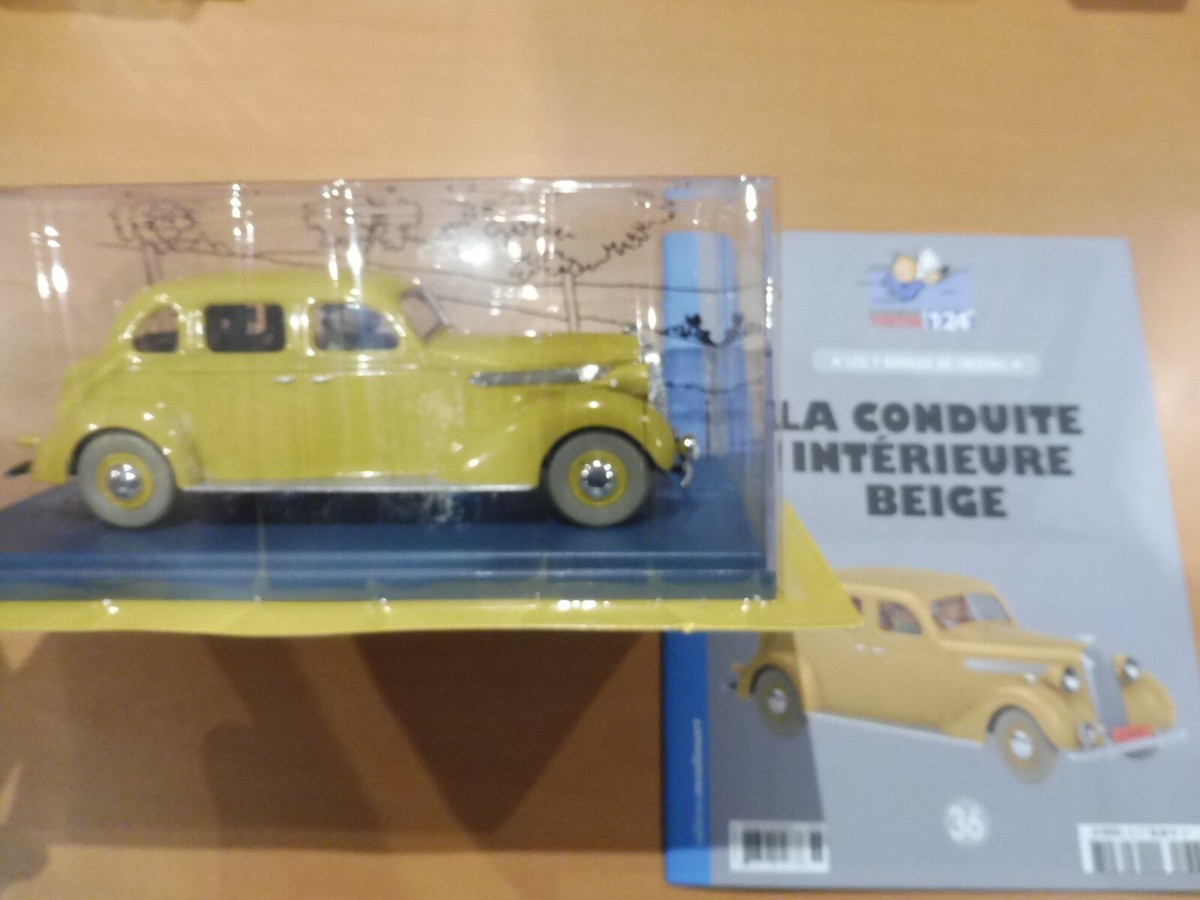 Voiture Tintin 1/24° Hachette – N°36 – Neuve Sous Blister Avec Fascicule – Collection