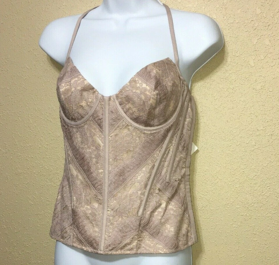 Corsé Bustier La Perla con cordones talla 44 nuevo auténtico $785 Foto 3 de 4