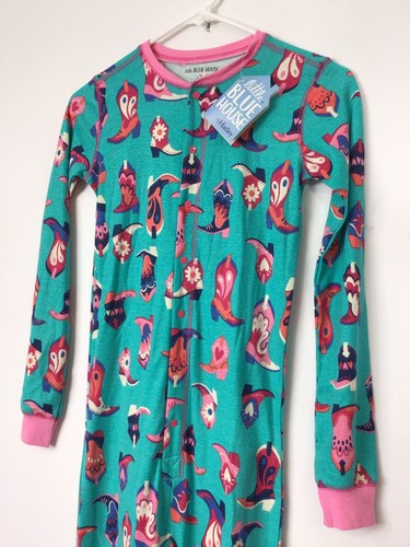 Hatley Pajamas Cowboy Girl Union Suit 14 NEW - Picture 7 of 8