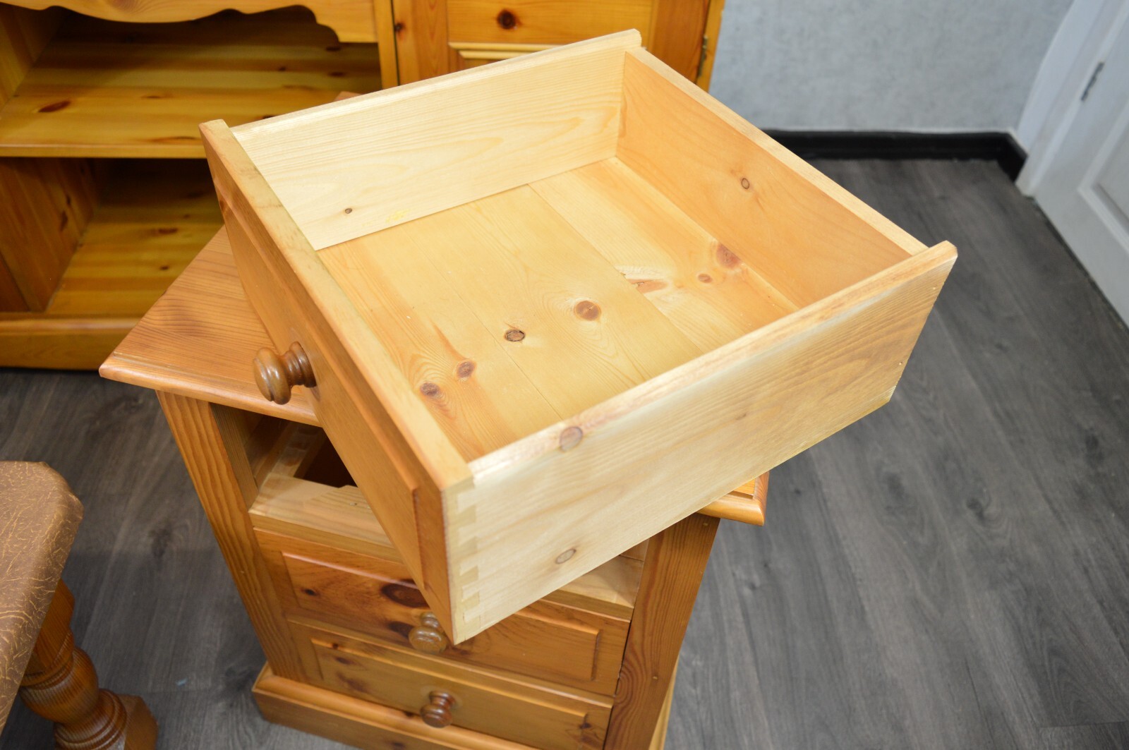 4 Piece Set Of Top Quality Pine Furniture eBay