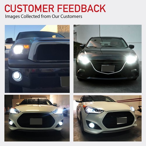 For Dodge Charger 2016-2019 -2PC 6000K White 9005 LED Headlight Bulbs Hi/Lo Beam - Bild 4 von 12
