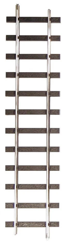 611 Rail droit 240mm traverses noires avec éclisses ETS ech 0