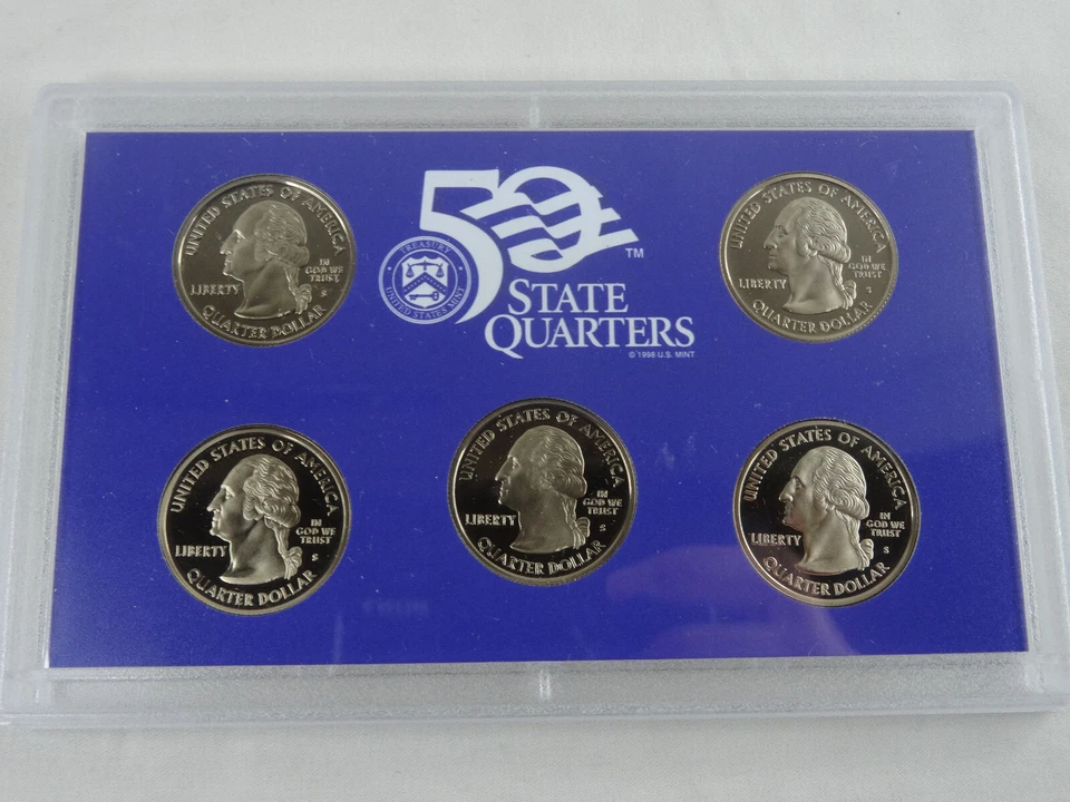 2003-S US Mint Proof Set 10 Coin Set OGP Original Government Packaging COA - Image 3 of 4