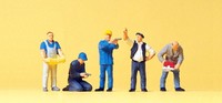 Handwerker (5) Exklusive Figur Set Preiser 10498