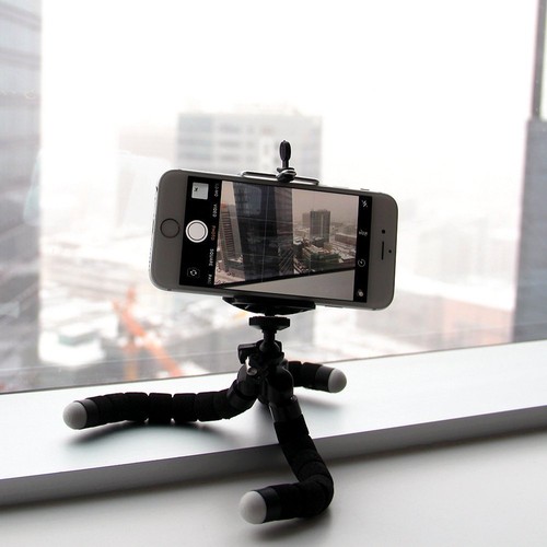 Mini Tripod Flexible Octopus Holder Stand Mount for iPhone/Samsung Phone Camera - Picture 3 of 4