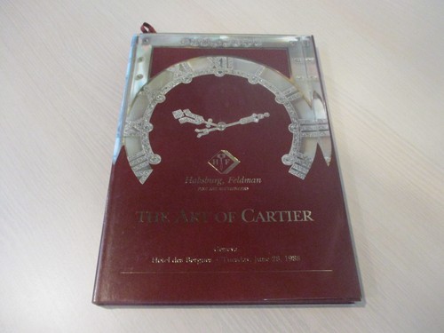 THE ART OF CARTIER - catalogue vente encheres 1988 HOTEL DES BERGUES - HABSBURG