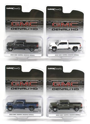 ミニカー Green light Pickup/ Truck Set Amazon.com: ModelToyCars 2018 Chevy Silverado 3500HD Dually